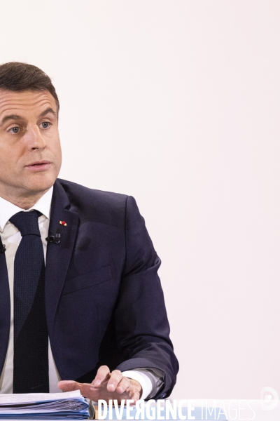 Conférence de presse d’Emmanuel Macron