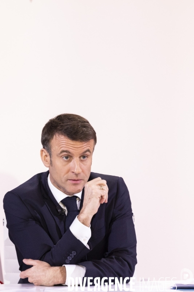 Conférence de presse d’Emmanuel Macron