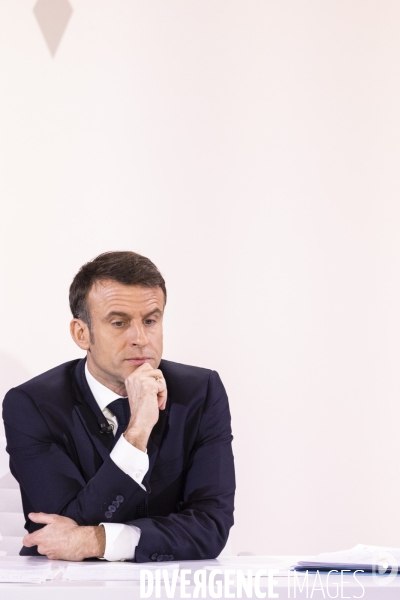 Conférence de presse d’Emmanuel Macron