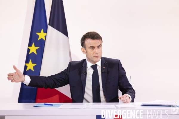 Conférence de presse d’Emmanuel Macron