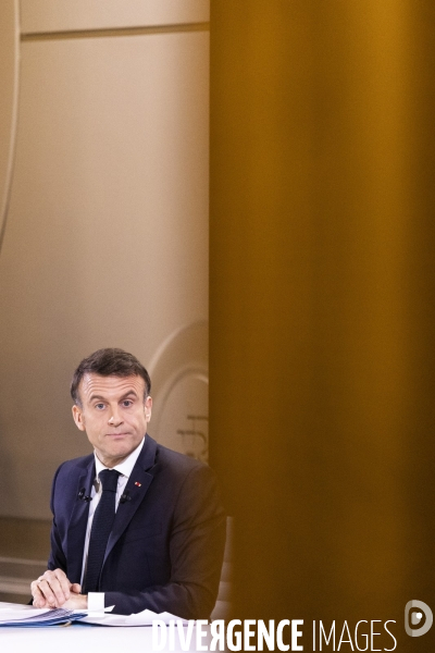 Conférence de presse d’Emmanuel Macron