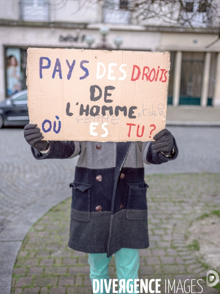 Manifestation contre la loi immigration à Tours le 14.01.2024