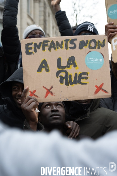 Manifestation contre la loi immigration - Lille