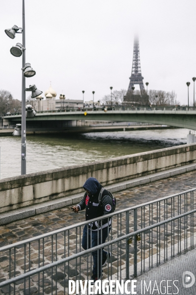 Manifestation contre la loi immigration