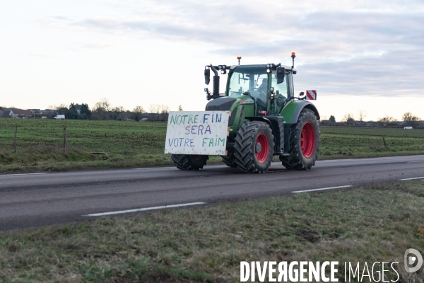 Le SOS des agriculteurs de Cote-d Or