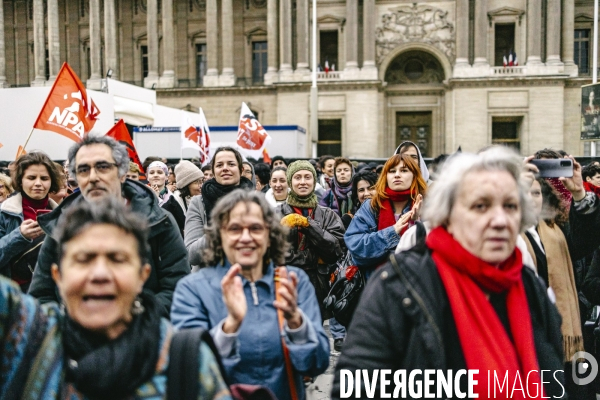 Conseil constitutionnel : Rassemblement d opposants à la loi immigration