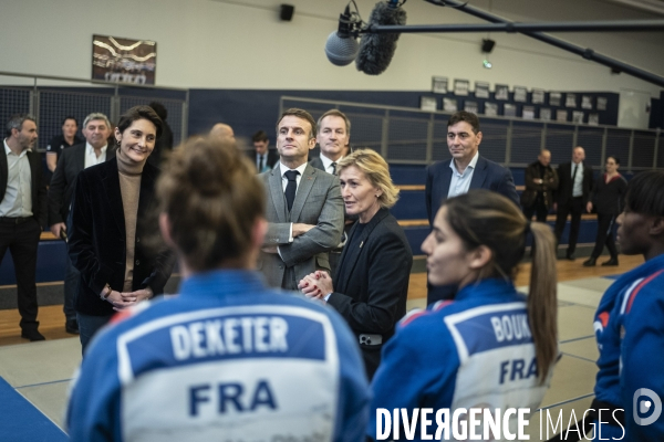 E. Macron, vœux aux acteurs du monde du sport