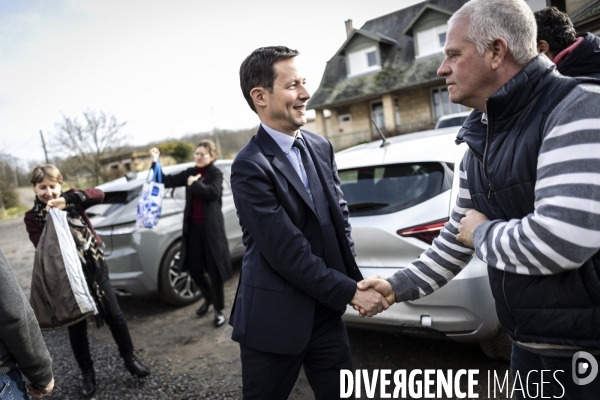 F.X. Bellamy rencontre des agriculteurs dans l’Oise