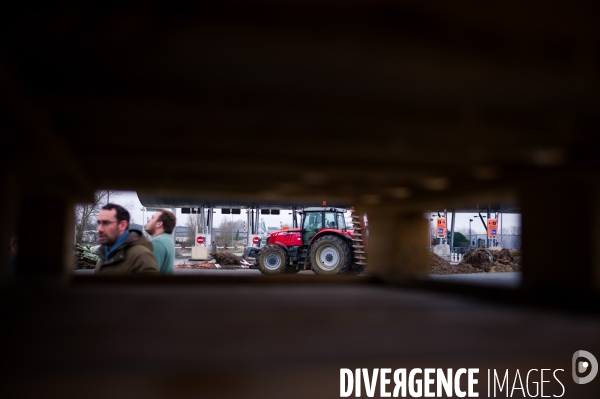 A62 TOULOUSE : Blocage agriculteurs