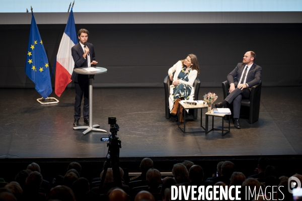 Visite de Gabriel Attal en Indre-et-Loire