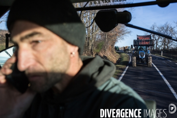 Barrage filtrant - agriculteurs - Puy-de-Dôme