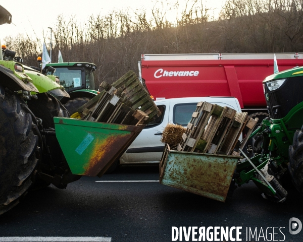 Blocage des agriculteurs, Argenteuil