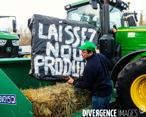 Blocage des agriculteurs, Argenteuil
