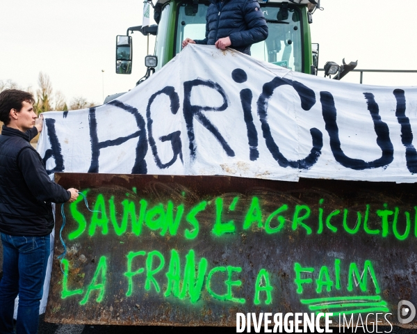 Blocage des agriculteurs, Argenteuil