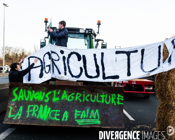 Blocage des agriculteurs, Argenteuil