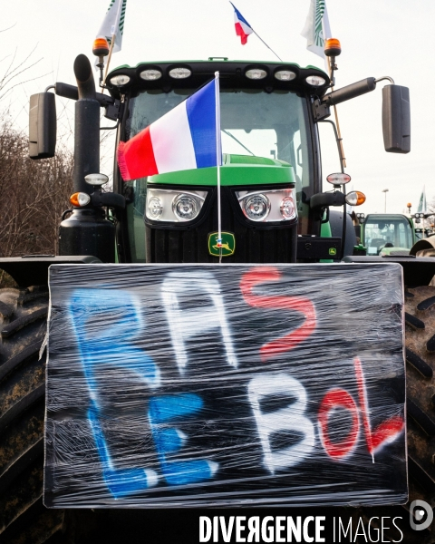 Blocage des agriculteurs, Argenteuil