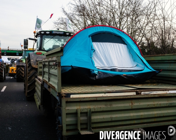 Blocage des agriculteurs, Argenteuil