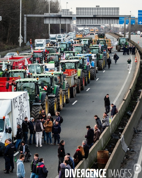 Blocage des agriculteurs, Argenteuil