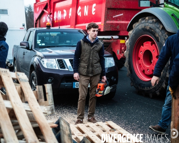 Blocage des agriculteurs, Argenteuil