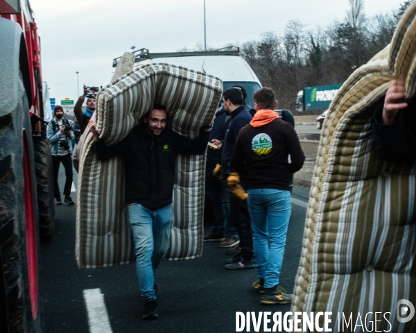 Blocage des agriculteurs, Argenteuil