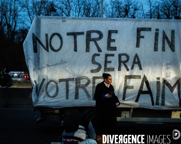 Blocage des agriculteurs, Argenteuil