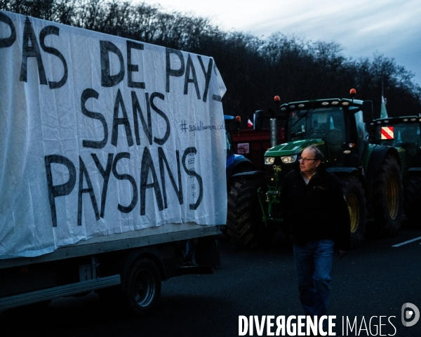 Blocage des agriculteurs, Argenteuil