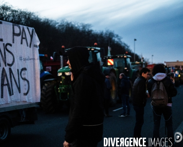 Blocage des agriculteurs, Argenteuil