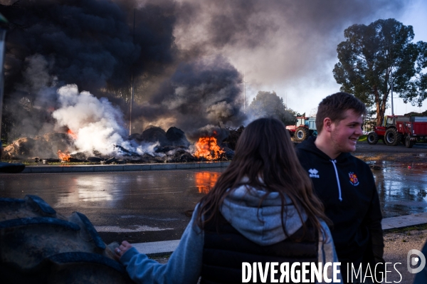 TOULOUSE : Blocage aeroport par les agriculteurs