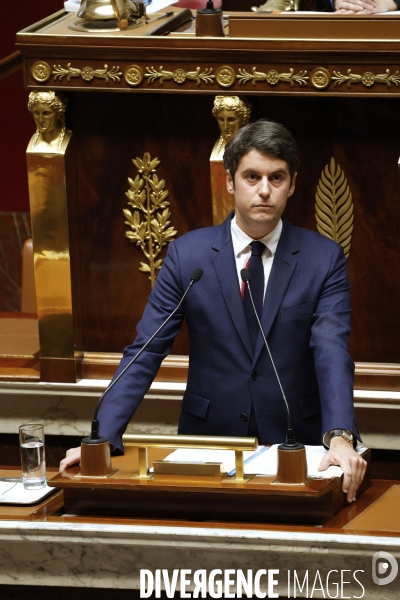Discours de politique generale de Gabriel Attal PM