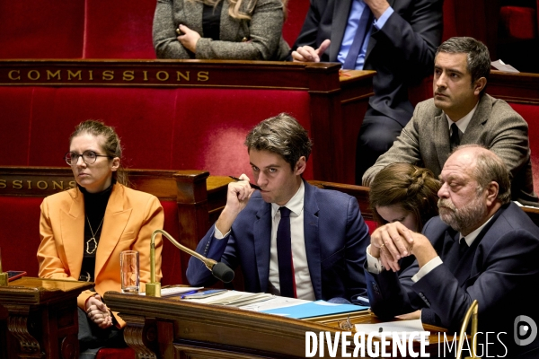 Discours de politique generale de Gabriel Attal PM