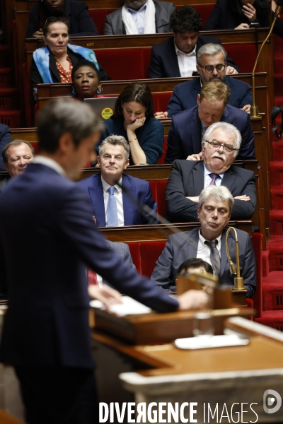 Discours de politique generale de Gabriel Attal PM