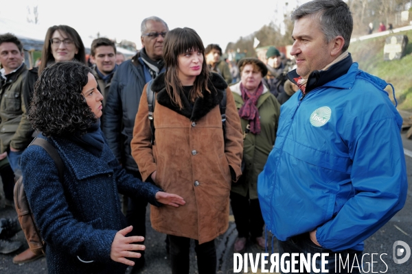 Blocage et occupation de l autoroute A6 par les agriculteurs