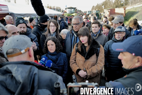Blocage et occupation de l autoroute A6 par les agriculteurs