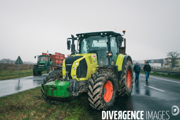 Le tracteur symbole agricole