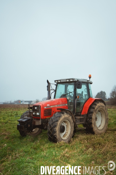 Le tracteur symbole agricole