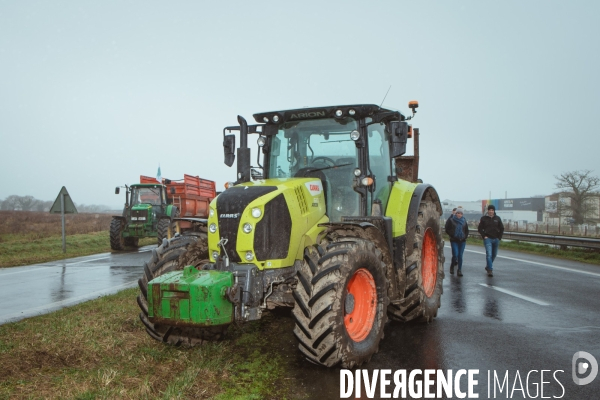 Le tracteur symbole agricole