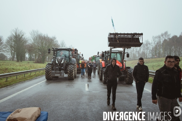 Le tracteur symbole agricole