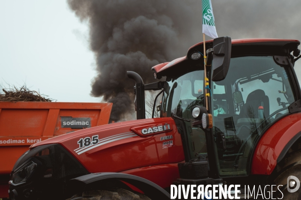 Le tracteur symbole agricole