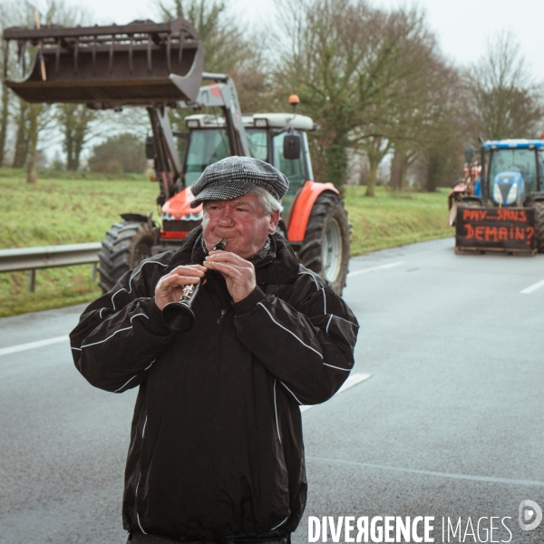 Le tracteur symbole agricole