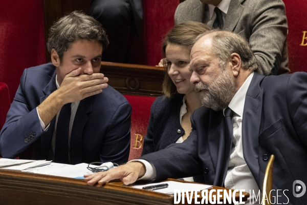 Déclaration de politique générale de Gabriel Attal