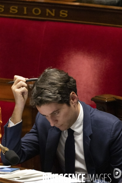 Déclaration de politique générale de Gabriel Attal