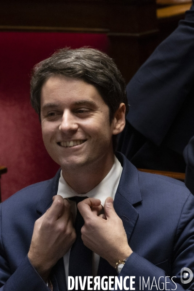 Déclaration de politique générale de Gabriel Attal