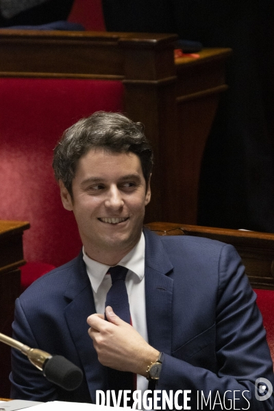 Déclaration de politique générale de Gabriel Attal
