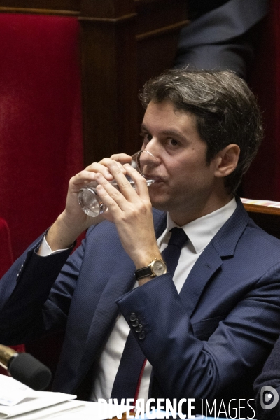 Déclaration de politique générale de Gabriel Attal