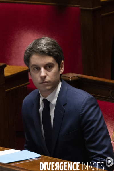 Déclaration de politique générale de Gabriel Attal