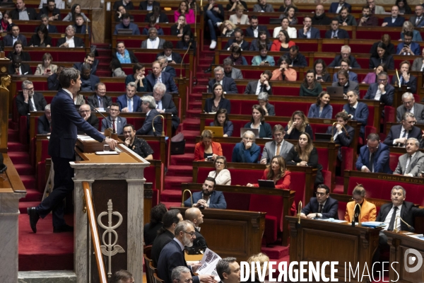 Déclaration de politique générale de Gabriel Attal