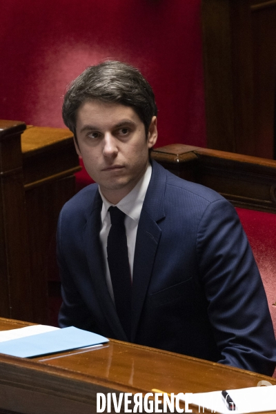 Déclaration de politique générale de Gabriel Attal