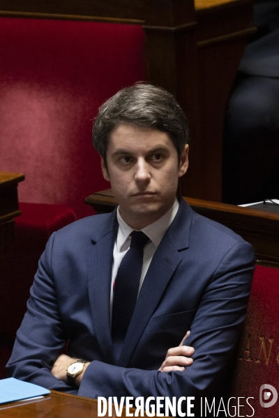 Déclaration de politique générale de Gabriel Attal