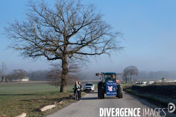 Genève. Manifestation des agriculteurs