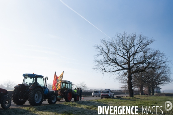 Genève. Manifestation des agriculteurs